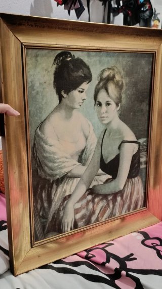 Cuadro decorativo dos mujeres