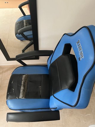 Silla Gaming Xtreme Gp Azul y Negra