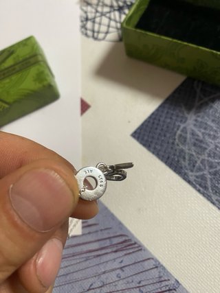 Collar Pandora Corazón Alas Plata