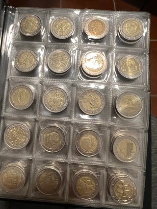 Álbum Monedas 2 Euros Conmemorativas
