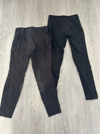 Pack 2 Pantalones Equitación Negros