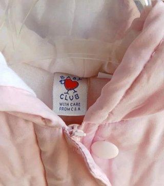 Buzo bebé 6 meses rosa ositos