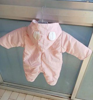 Buzo bebé 6 meses rosa ositos