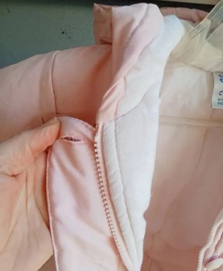 Buzo bebé 6 meses rosa ositos