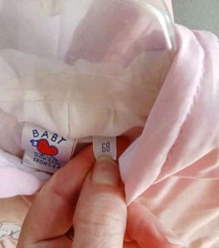 Buzo bebé 6 meses rosa ositos