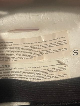 Casco bici niña rosa flores Talla S