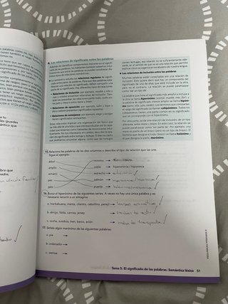Libro de actividades de castellano 1 bachillerato