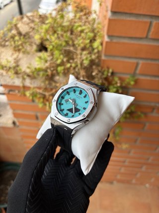 Reloj G-Shock Turquesa y Plateado
