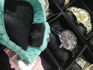 Reloj Tous Cuadrado Verde Agua