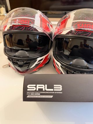 Casco Shoei y Chaqueta Alpinestars
