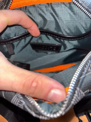 Marsupio Lacoste nero con fibbie