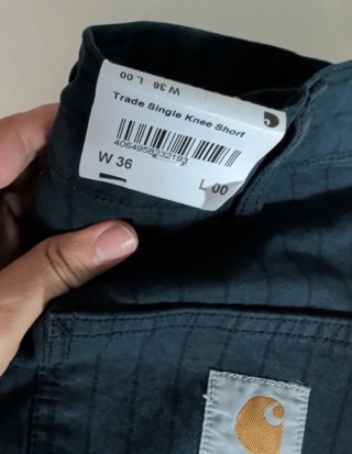 Pantalones Carhartt Rayas Azul Marino