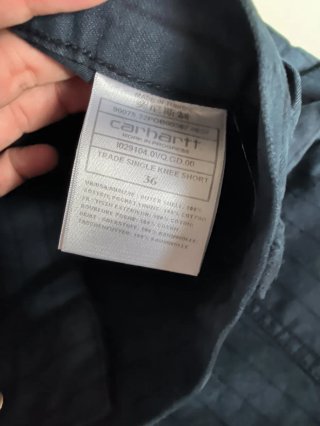 Pantalones Carhartt Rayas Azul Marino