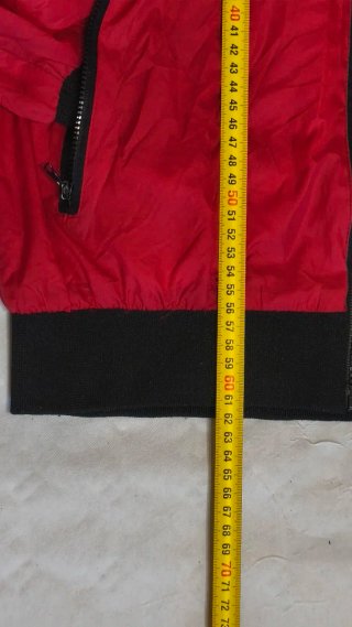 Chaqueta Nike Cortavientos Roja y Negra
