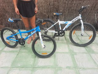 Bicicleta Infantil Hiland 20 Pulgadas- Azul