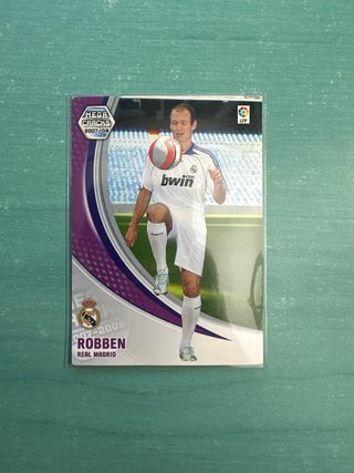 Lote 2 cromos Robben Real Madrid 2007-08