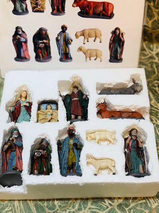 Belén completo Reyes Magos Pastor Ovejas
