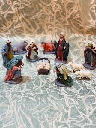 Belén completo Reyes Magos Pastor Ovejas