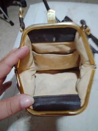 Bolso Vintage Piel Serpiente 60s 70s