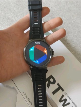 Smartwatch Design Sportivo Circolare Amoled Nuovo
