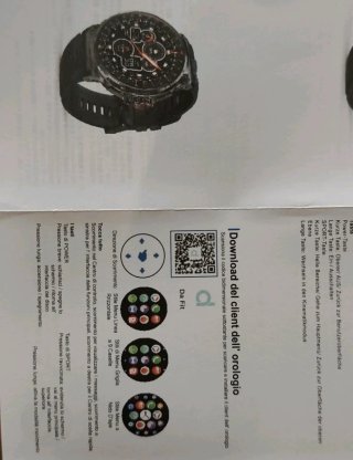 Smartwatch Design Sportivo Circolare Amoled Nuovo