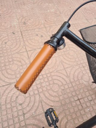 Bicicleta de paseo Btwin negra
