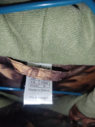 Chaqueta Camuflaje Pesca