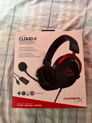Caja HyperX Cloud II Gaming