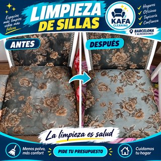 Limpieza en seco profesional de muebles tapizados