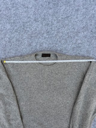 Jersey Gris Vintage 80s 90s Oversize Retro Knit