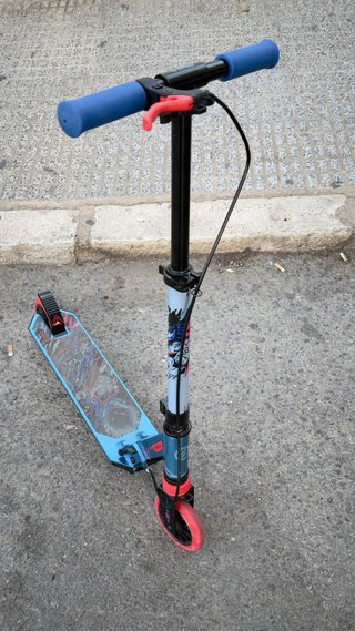 Patinete infantil azul