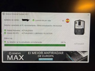 Detector radar Genevo Max GPS