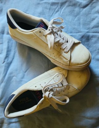 Zapatillas blancas Polo Ralph Lauren.