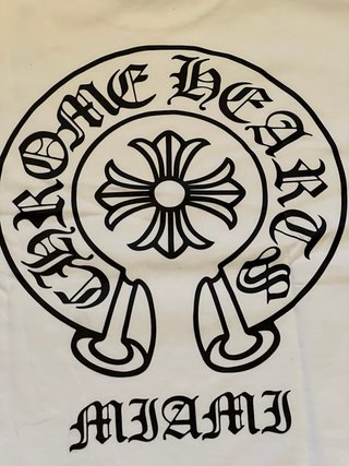 Camiseta Chrome Hearts Blanca Talla S