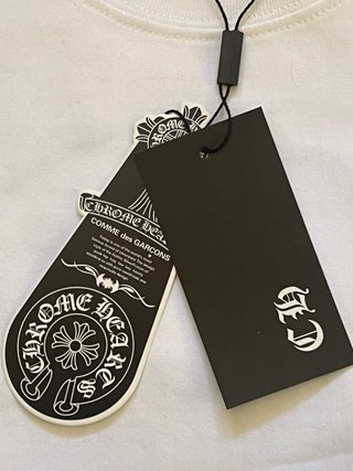 Camiseta Chrome Hearts Blanca Talla S