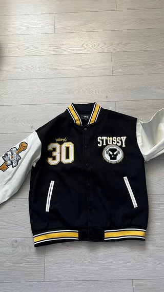 Stussy x Goldie Metalheadz 30 Varsity Jacket