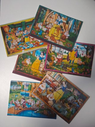 Puzzle 24 Piezas Blancanieves Super Color
