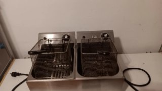 Freidora Industrial Doble HR FAINCA 8+8L