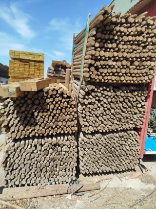Madera tratada en autoclave