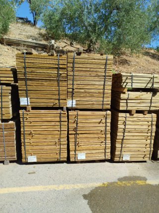 Madera tratada en autoclave