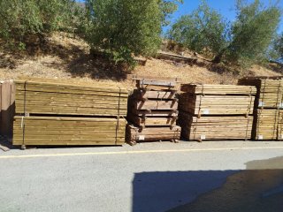 Madera tratada en autoclave
