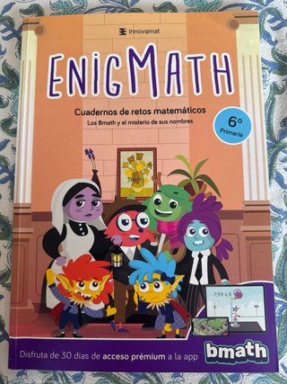 Cuaderno de retos matemáticos 6to primaria