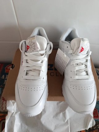 Zapatillas Reebok Classic Mujer Blancas