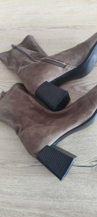 Botines ante tacón bloque