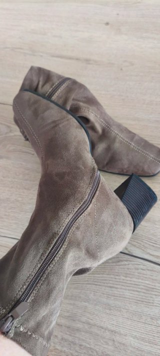 Botines ante tacón bloque