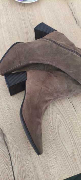 Botines ante tacón bloque