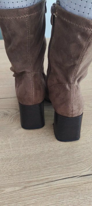 Botines ante tacón bloque