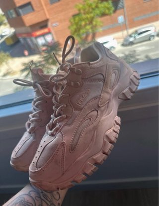 Zapatillas deportivas Fila rosas