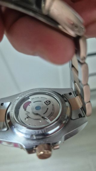 Reloj Pagani Design GMT Negro/Dorado
