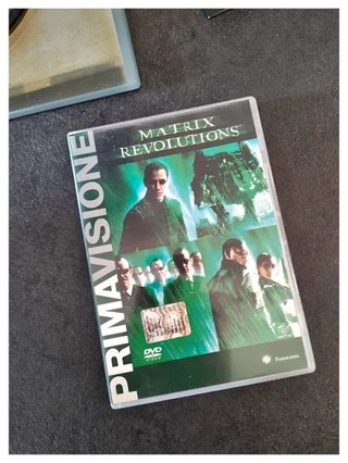DVD Matrix Revolutions keanu Reeves Film Cult